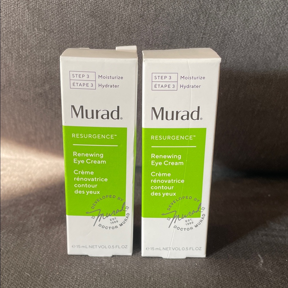 New Murad Resurgence Renewing Eye Cream - x2 15ml full size